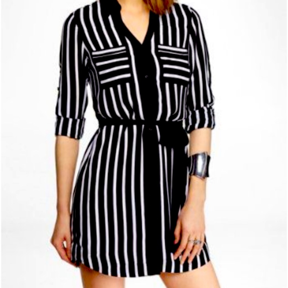 Express Porfino Shirt Dress